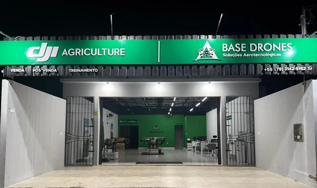 Loja física Base Drones