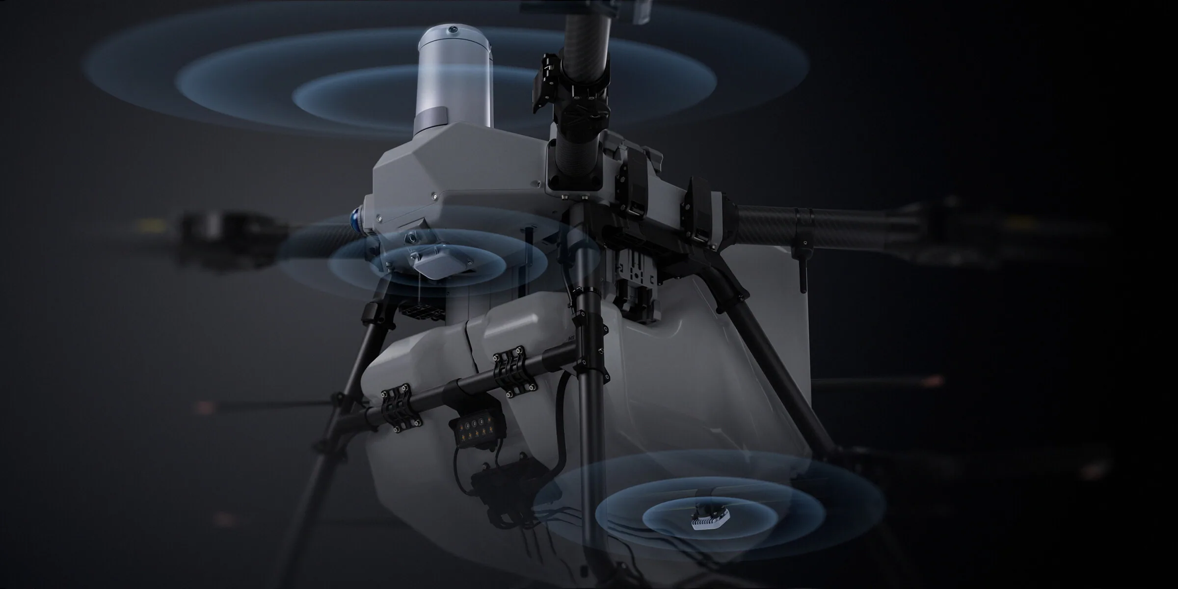 Radar de ondas milimétricas do DJI Agras T100
